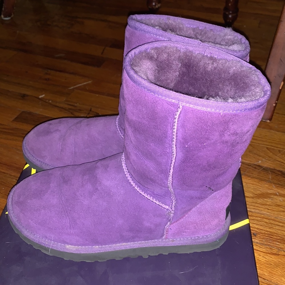 Purple Uggs Sz 7